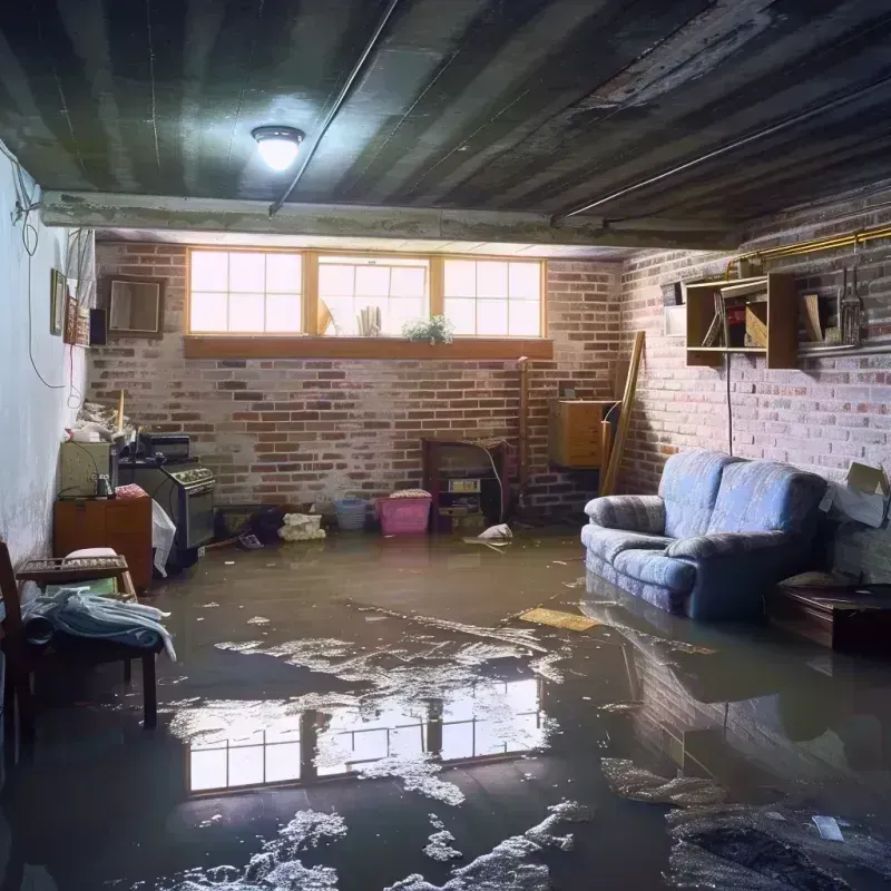 Flooded Basement Cleanup in Bloomfield, IN